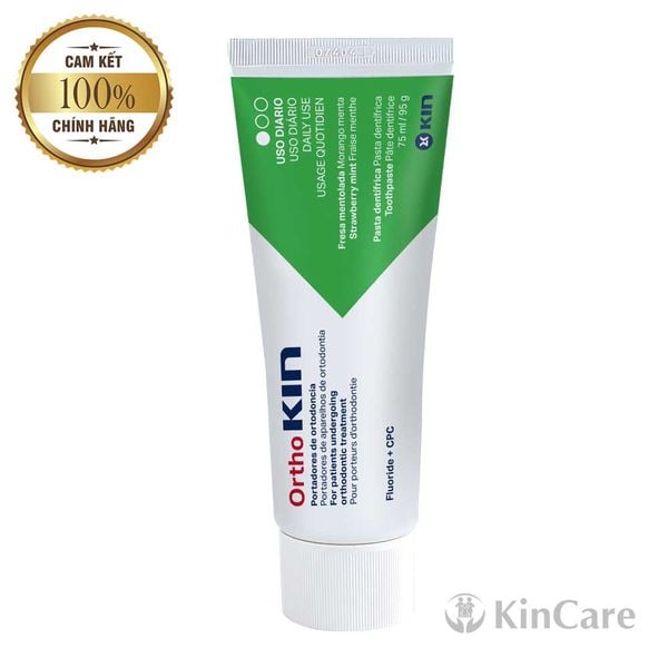 Kem đánh răng dành cho răng niềng Ortho Kin 75ml