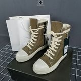 Giày Rick Owens Ramones Nâu Xám 1:1 GRO14