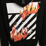 Áo Hoodie Off White Lửa AHOW20