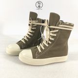 Giày Rick Owens Ramones Nâu Xám 1:1 GRO14