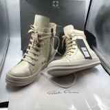 Giày Rick Owens Ramones White Da 1:1 GRO12 - ODER