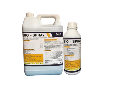 Chế phẩm EM BIO-SPRAY - Chế phẩm vi sinh khử mùi cho bãi rác, chuồng trại