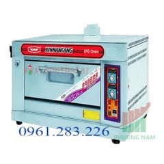 LÒ NƯỚNG BÁNH MỲ 1 TẦNG 2 KHAY GAS