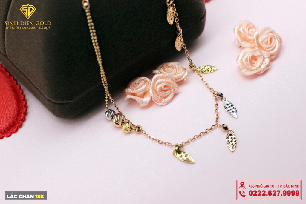 Lắc Chân Ý 18k