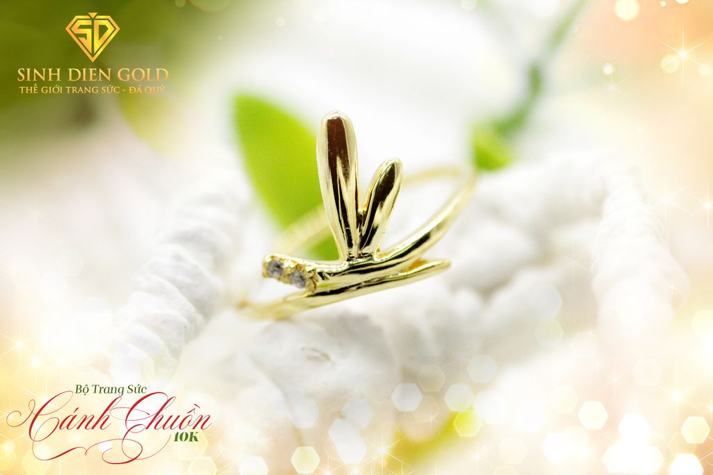 Nhẫn BST Cánh Chuồn