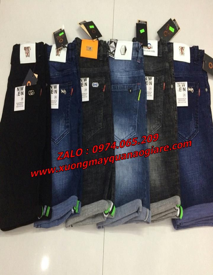 Bỏ Sỉ Quần Short Jean Nam