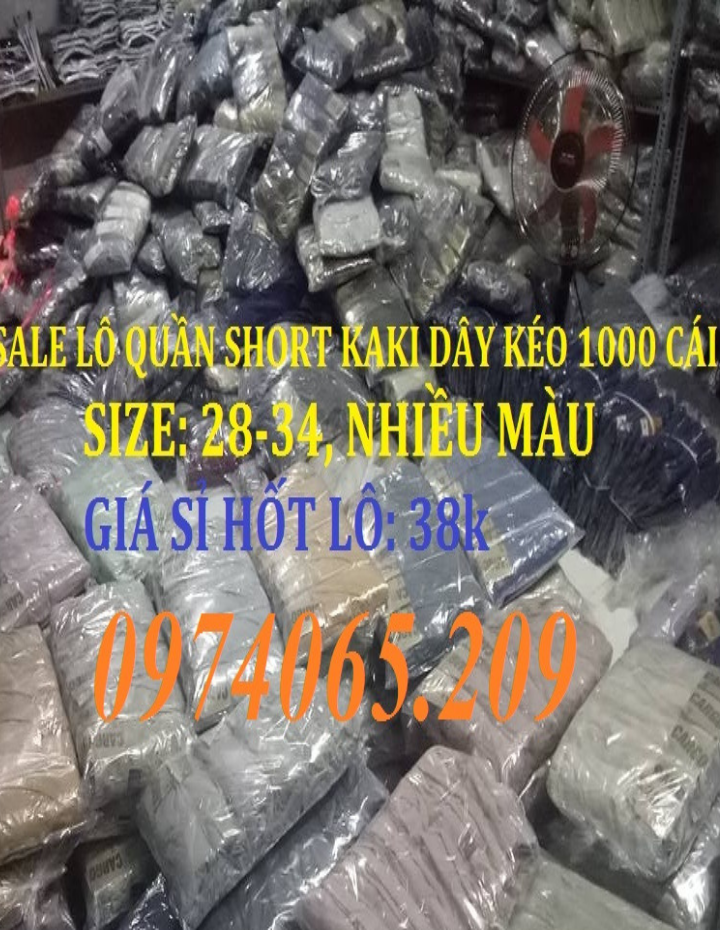 QUẦN SHORT KAKI SALE GIÁ RẺ