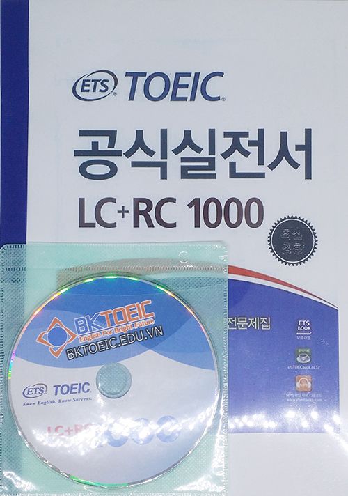 ETS TOEIC LC+RC 1000 (Kèm CD)
