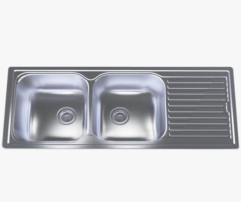 Chậu rửa Inox 304 nguyên khối Đại Thành DX42101