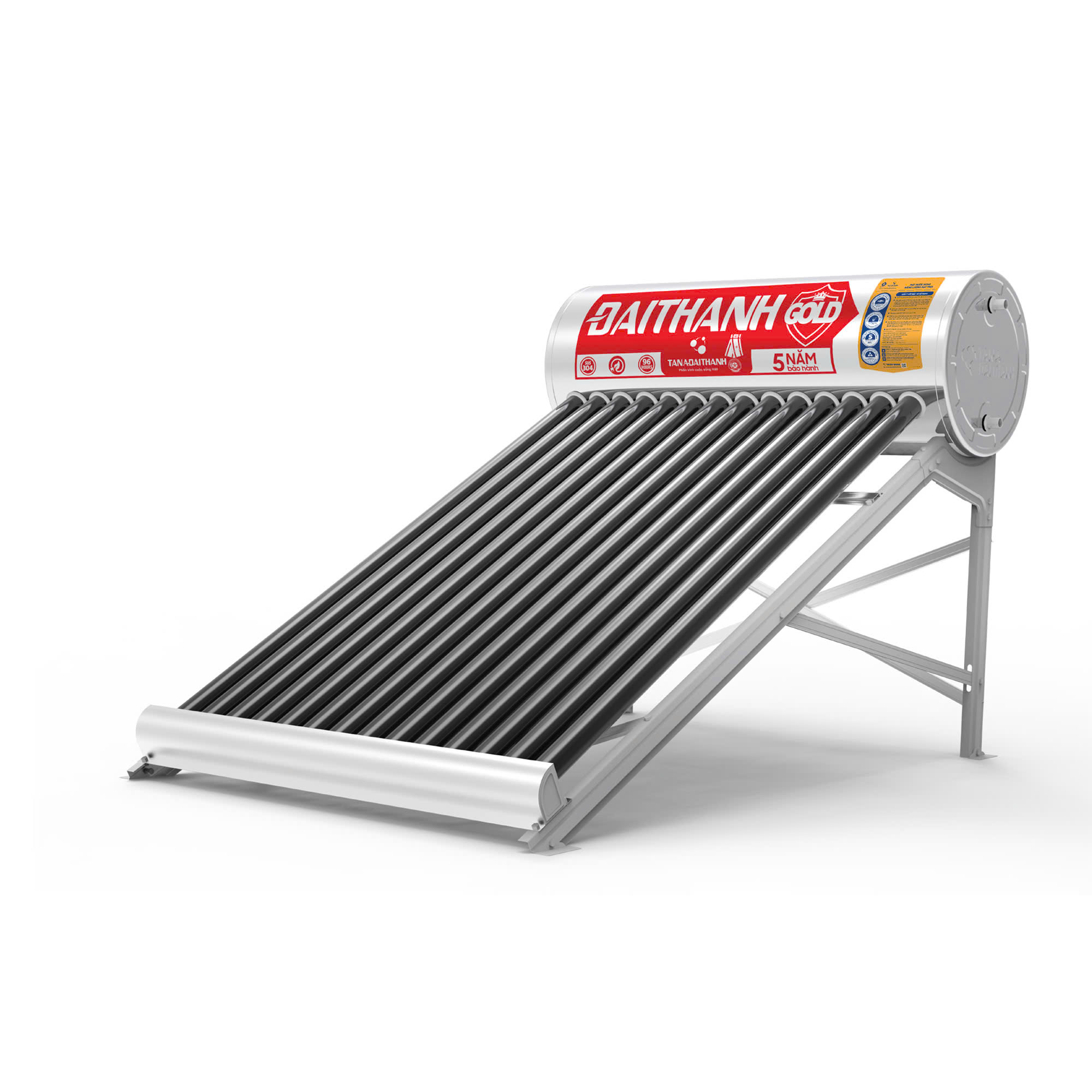 Máy nước nóng năng lượng mặt trời ĐT GOLD 225L 70-15