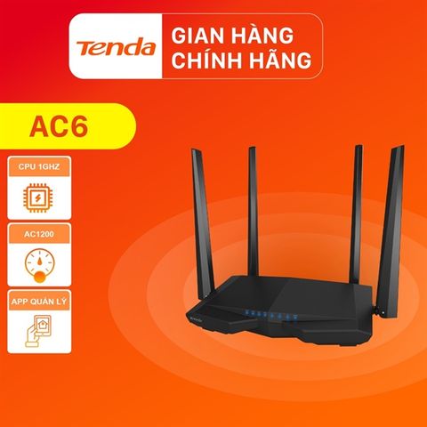  ROUTER WIFI TENDA AC6 