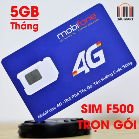  SIM F500 Trọn Gói 9 Tháng với 5GB/tháng 