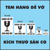 Tem Hàng Dễ Vỡ Xin Nhẹ Tay In Sẵn Có Keo Dán Đủ kích thước