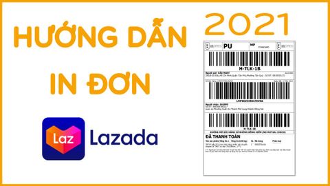  Hướng dẫn in đơn hàng Lazada bằng máy in nhiệt với khổ giấy 100x150mm và 70x100mm 