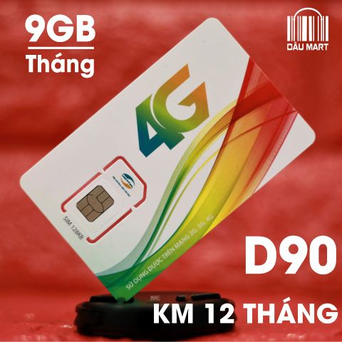  SIM Dcom 4G Viettel Tặng 9GB Data Mỗi Tháng 