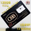 SIM 4G Vinaphone VD89P Tặng 120GB/Tháng Gọi Miễn Phí Nội Mạng và 50 Phút Ngoại Mạng