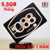 SIM 4G Vinaphone D500 Trọn Gói 1 Năm Với 5GB/Tháng