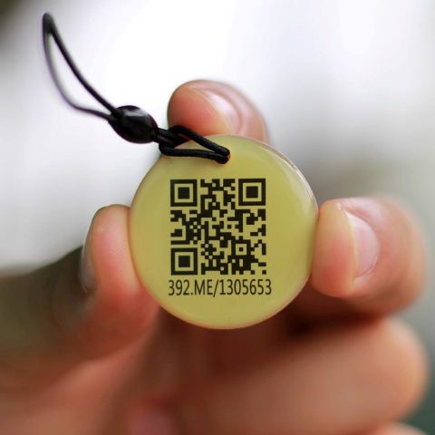  Thẻ Tag NFC móc khóa QR Code 