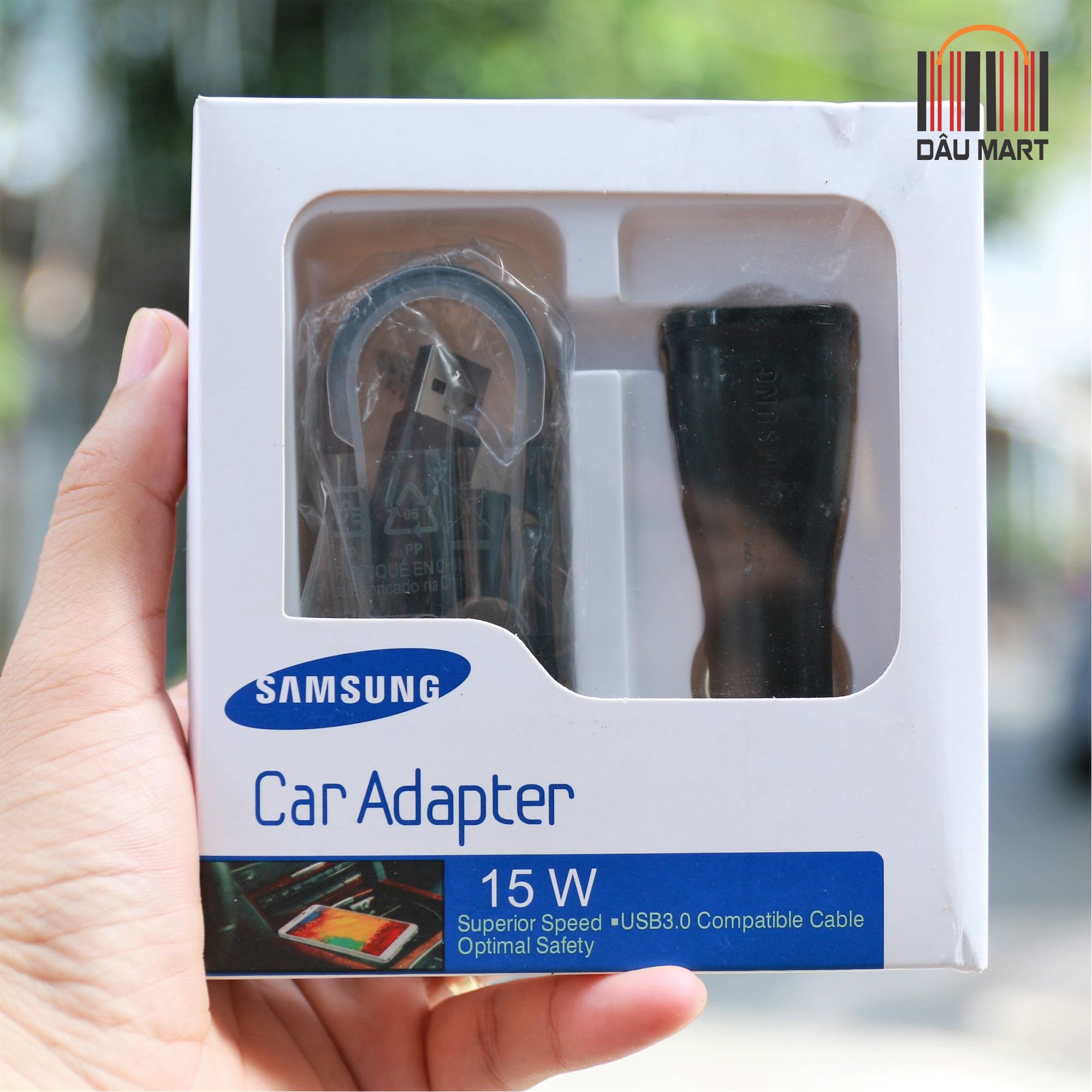 Bộ sạc nhanh trên xe ôtô cho Samsung Galaxy S6 S7