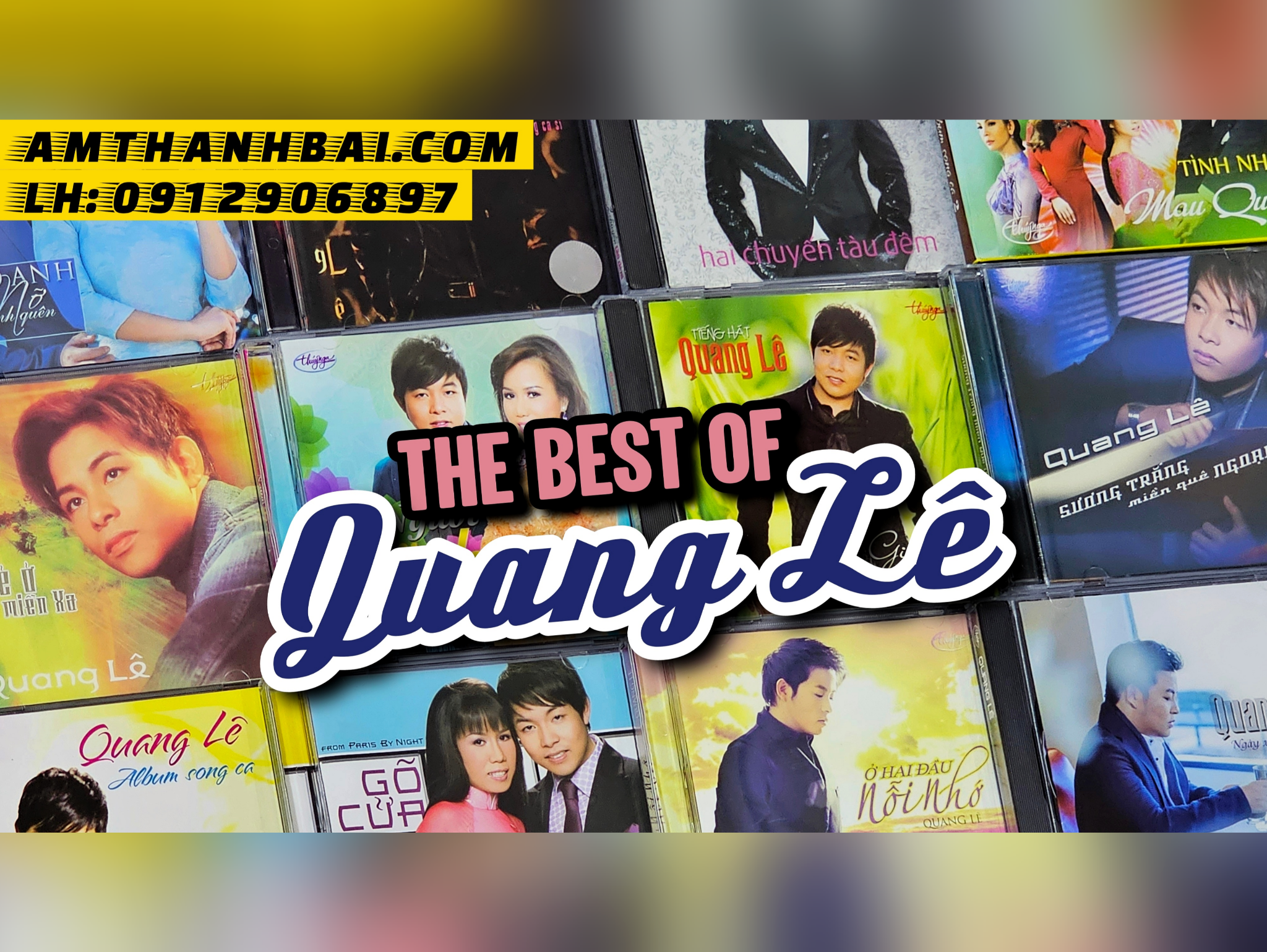 TUYỂN TẬP 12 ĐĨA CD GỐC QUANG LÊ: GIỌNG CA XỨ HUẾ NGỌT NGÀO