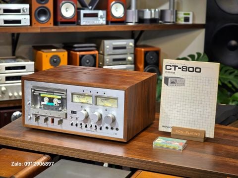  ĐẦU CASSETTE NHẬT: PIONEER CT 800 TIẾNG RẤT GẤU 