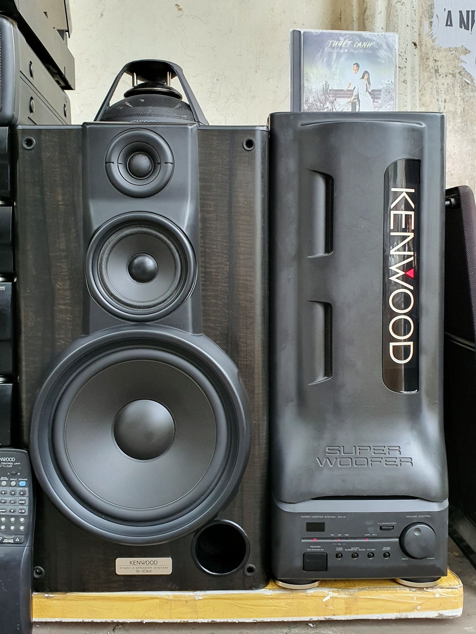 Dàn đại Nhật KENWOOD A97 full 6 thớt 7 loa cực chiến Dàn Nội Địa Nhật