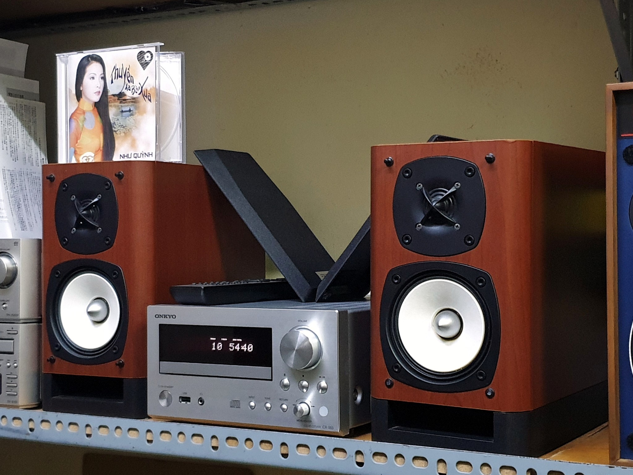 Dàn mini Nhật ONKYO CR 555 thế hệ mới - Yến Âm Thanh Bãi Nhật