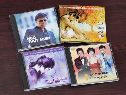  BỘ 4 CD GỐC: TÌNH KHÚC NGÔ THỤY MIÊN 