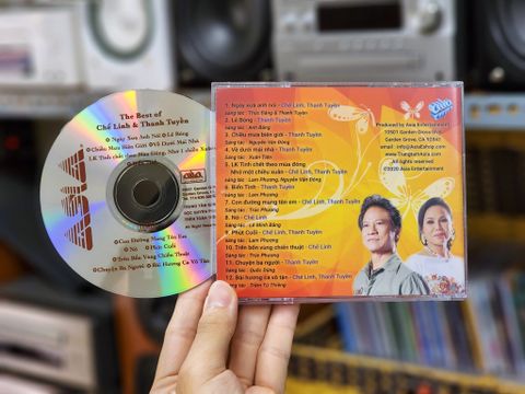  CD GỐC: THE BEST OF CHẾ LINH - THANH TUYỀN (ASIA, 2020) 