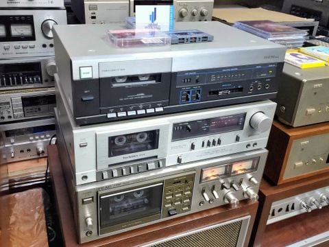  3 MẪU ĐẦU TAPE CASSETTE NHẬT ĐẸP VÀ HIẾM: TEAC, TECHNICS VÀ DIATONE 