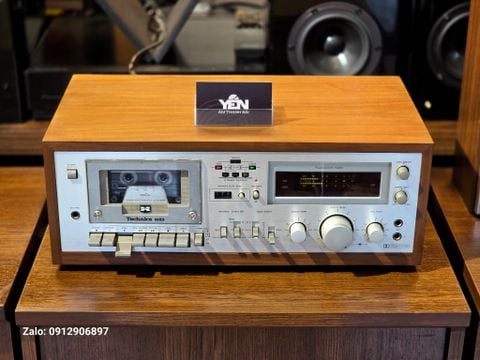  ĐẦU CASSETTE NHẬT: TECHNICS M63 ĐẬM CHẤT VINTAGE 