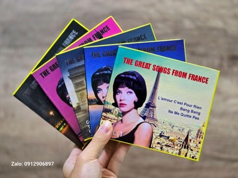  15 CD GỐC NHẠC PHÁP: NGÔN NGỮ CỦA TÌNH YÊU 