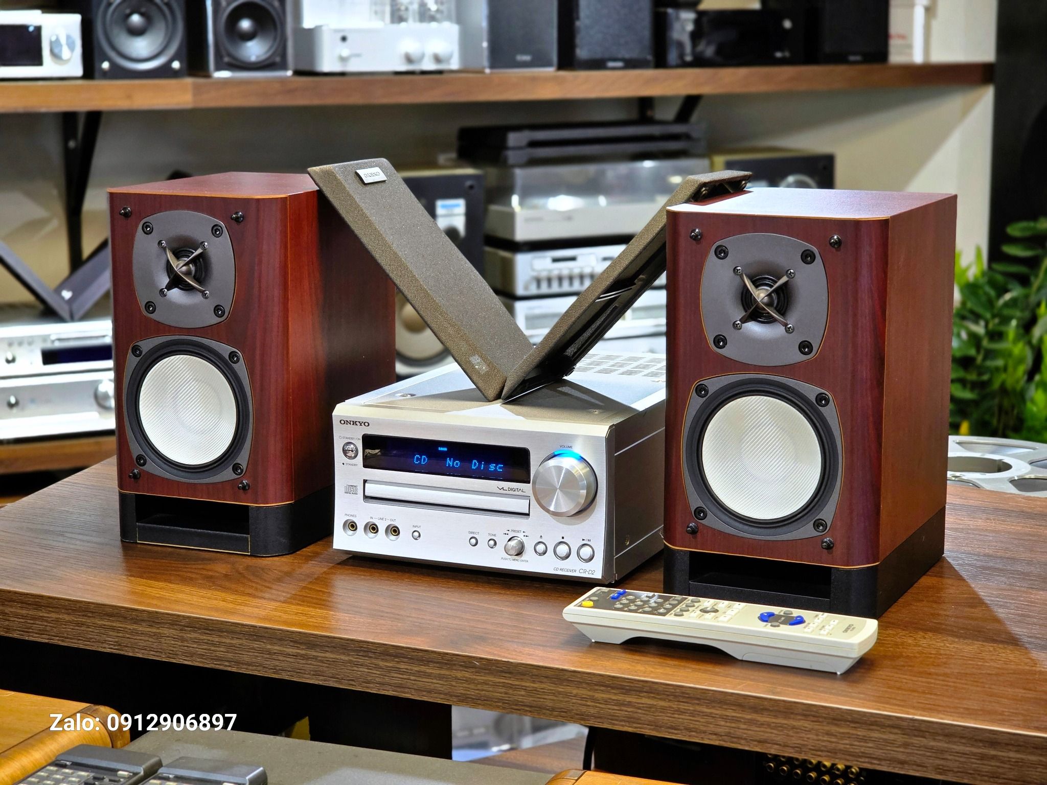 DÀN MINI: ONKYO CR D2 TRONG TRẺO & TINH TẾ