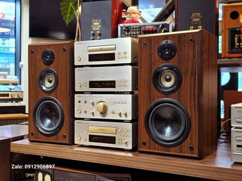  DÀN TRUNG: DENON 77S LOA 3 ĐƯỜNG TIẾNG 