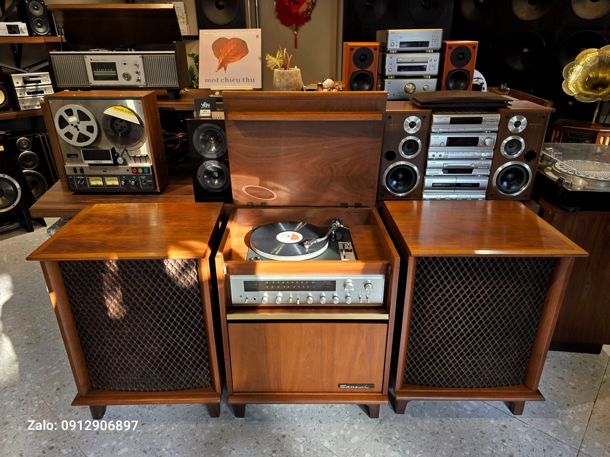 HOA HẬU TỦ ĐÀI NHẬT: SANSUI APS 2600 ĐỜI CUỐI