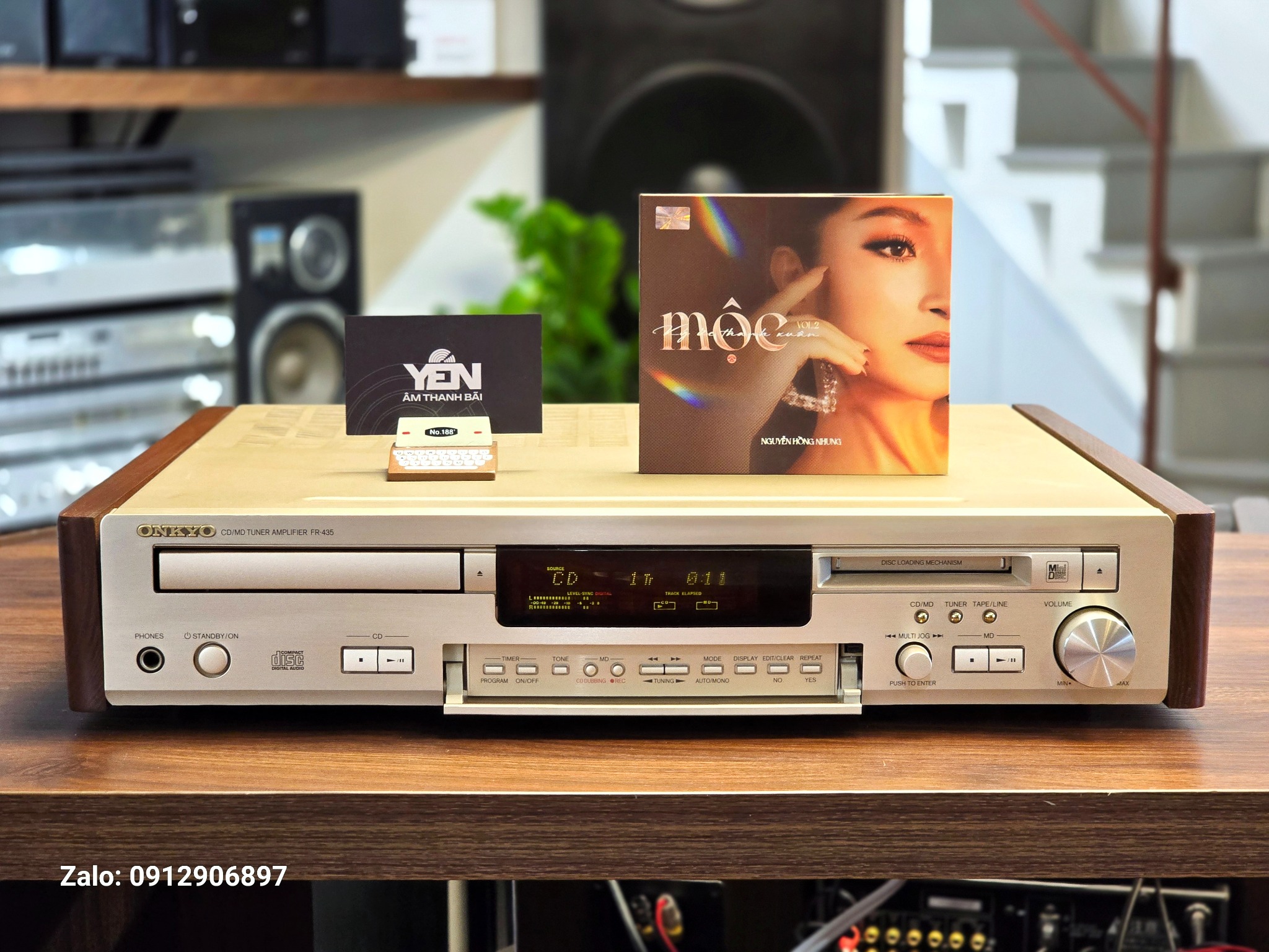 ONKYO CD/MDコンポ FR-435 D-032A