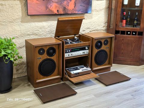  TỦ ĐÀI ĐĨA THAN: TECHNICS SC 1250N MADE IN JAPAN 