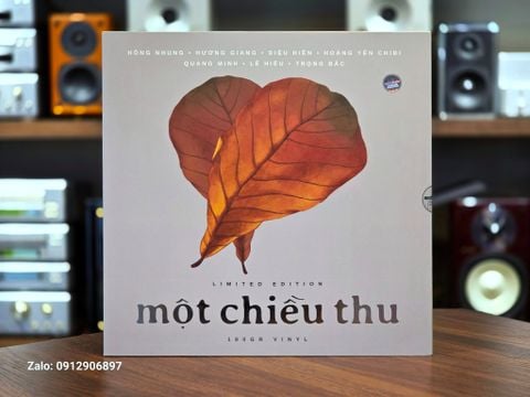  ĐĨA THAN LP: MỘT CHIỀU THU (GIA ĐỊNH AUDIO) 