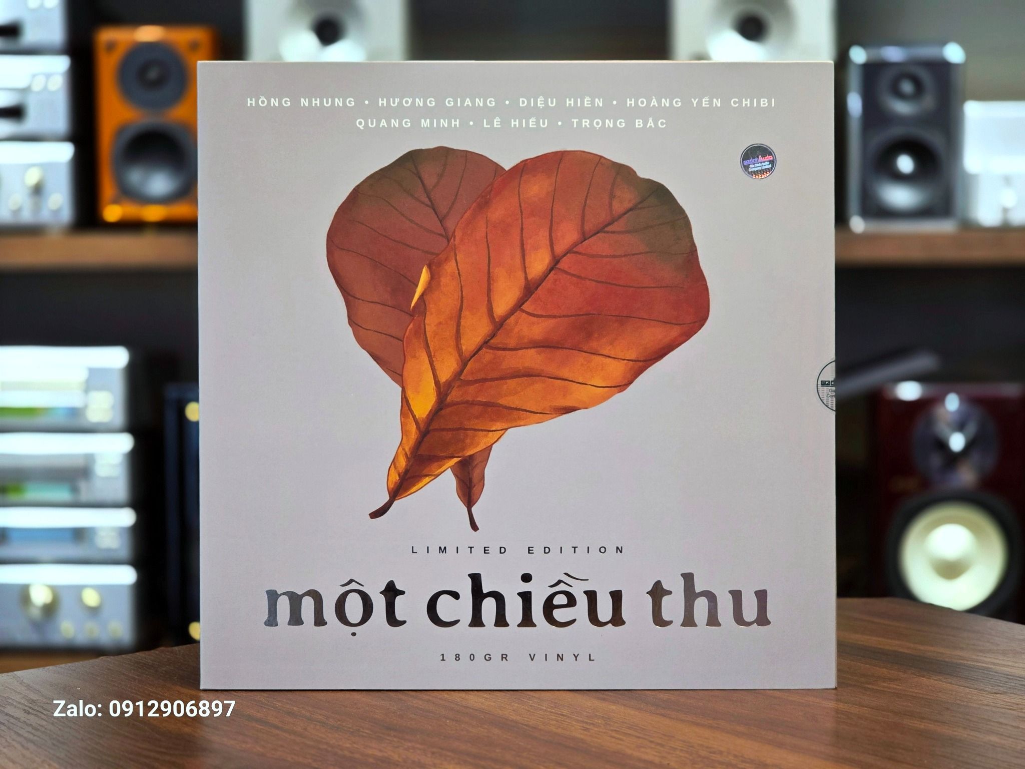 ĐĨA THAN LP: MỘT CHIỀU THU (GIA ĐỊNH AUDIO)