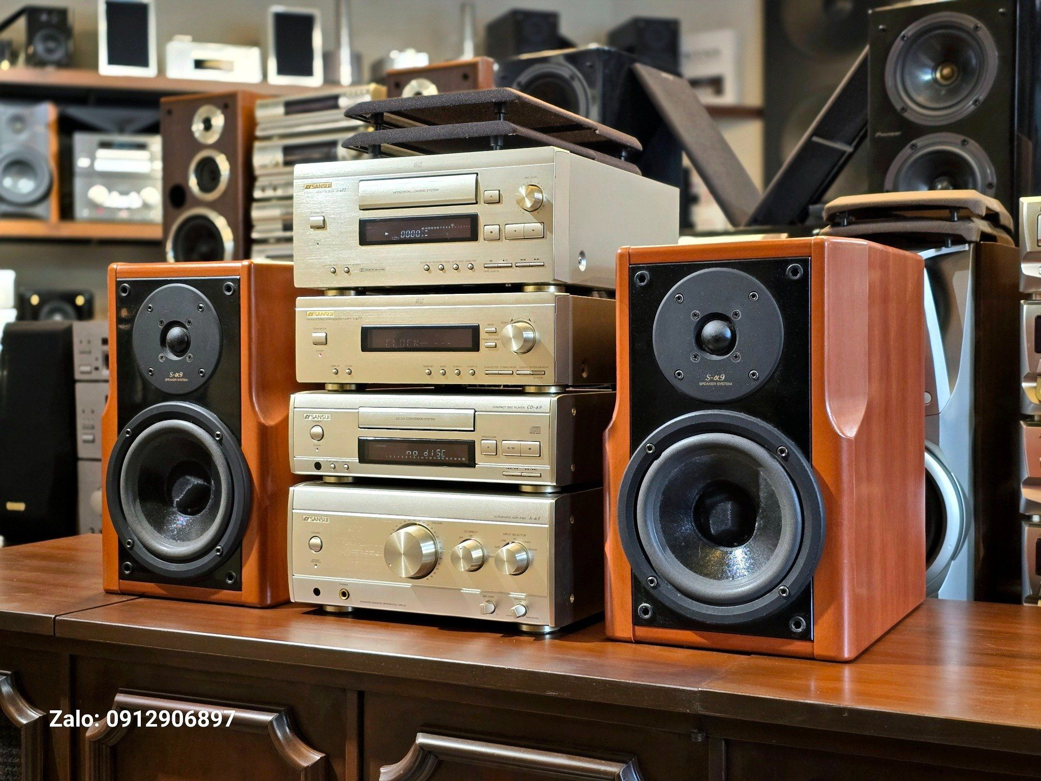 DÀN TRUNG: SANSUI ALPHA 9 KIỆT TÁC DÒNG BOLERO