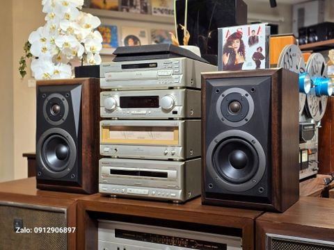  DÀN TRUNG: PANASONIC CA7 BASS TRÂU BÒ, ĐÈN VẨY KIM 