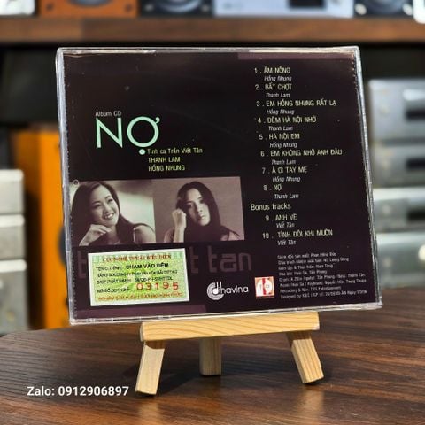  CD GỐC: NỢ - THANH LAM, HỒNG NHUNG 