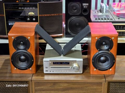  DÀN MINI: KENWOOD K735 BASS KHOẺ, DÁNG ĐẸP 