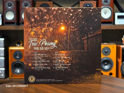  ĐĨA THAN: TÌNH KHÚC TRÚC PHƯƠNG - MƯA NỬA ĐÊM 