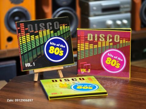  BỘ 3 CD NHẠC DISCO THẬP NIÊN 80'S BẤT HỦ 