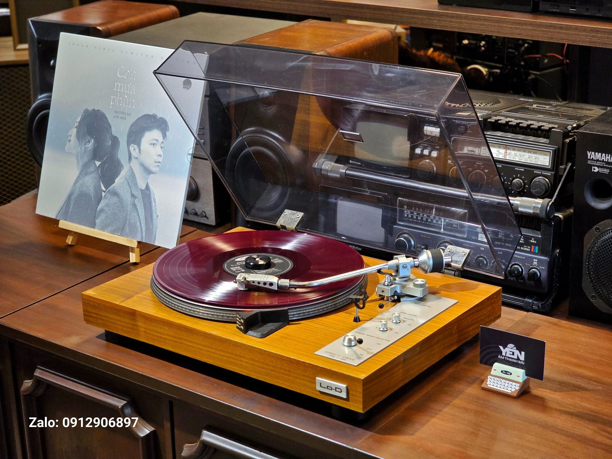 MÂM ĐĨA THAN: HITACHI LO-D PS 38 ĐẸP LỊCH LÃM