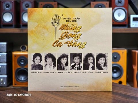  ĐĨA THAN: TUYỆT PHẨM BOLERO - NHỮNG GIỌNG CA VÀNG 