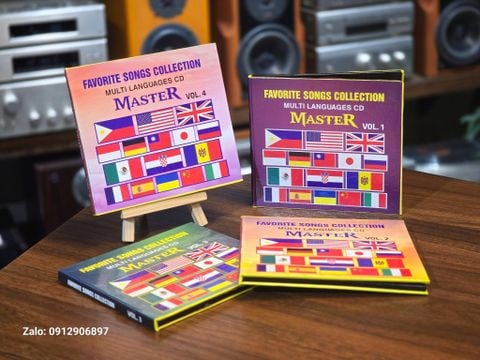  BỘ 4 CD FAVORITE SONGS COLLECTION DÀNH CHO THẾ HỆ 7X, 8X 