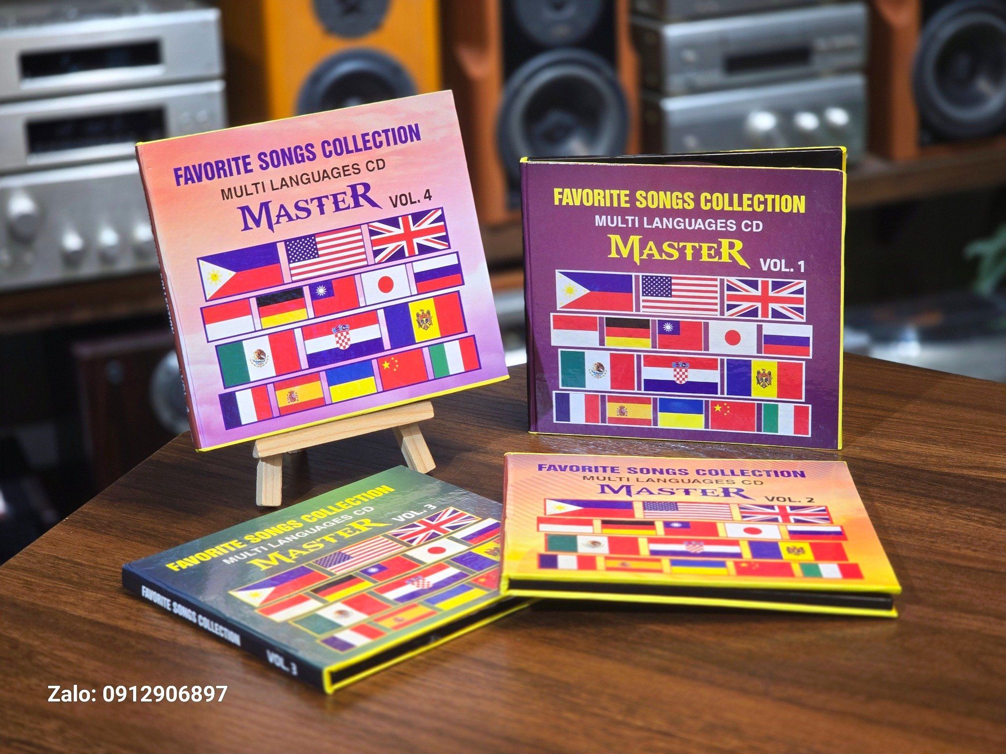 BỘ 4 CD FAVORITE SONGS COLLECTION DÀNH CHO THẾ HỆ 7X, 8X