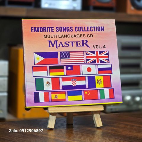  BỘ 4 CD FAVORITE SONGS COLLECTION DÀNH CHO THẾ HỆ 7X, 8X 